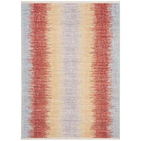 Safavieh 8 x 10 ft. Windsor Power-Loomed Rectangle Rug Yellow & Purple WDS304C-8